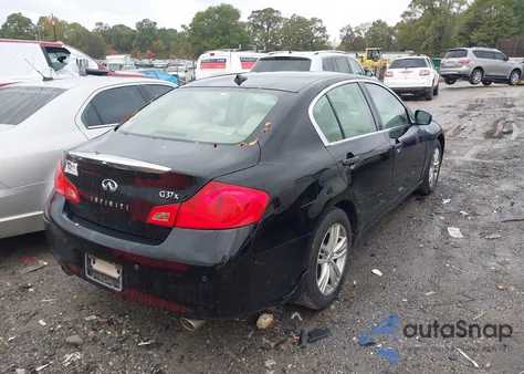 2013 Infiniti G37X z USA, uszkodzony, nr VIN JN1CV6AR2DM763413